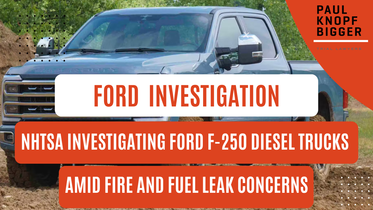 Investigation Launched Into Ford F-250 Diesel Trucks Amid Fire and Fuel Leak Concerns
