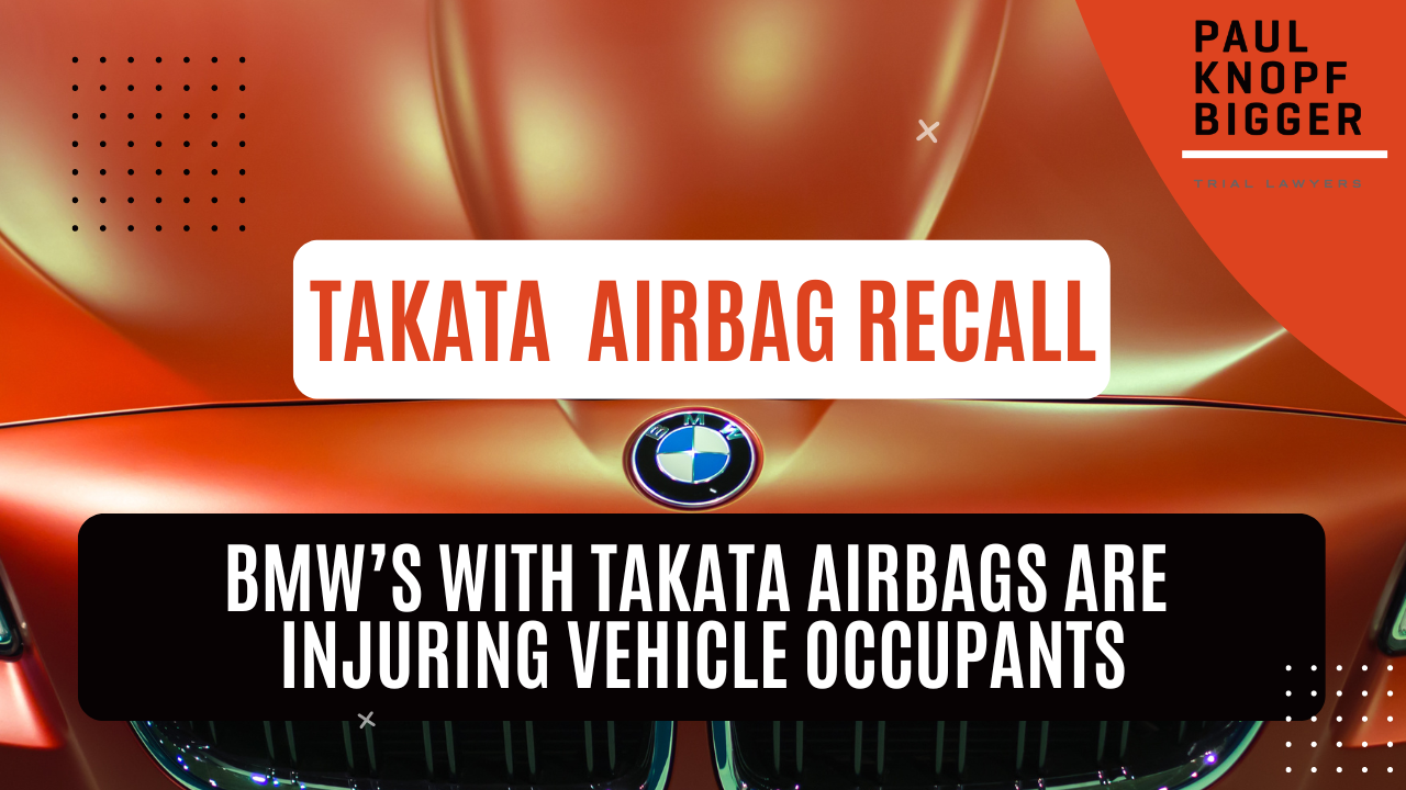 BMW is recalling a small number of SUVs in the U.S. due to the risk posed by faulty Takata airbag inflators. These inflators can explode in a crash, sending metal shrapnel into the vehicle and potentially causing severe injury or death.