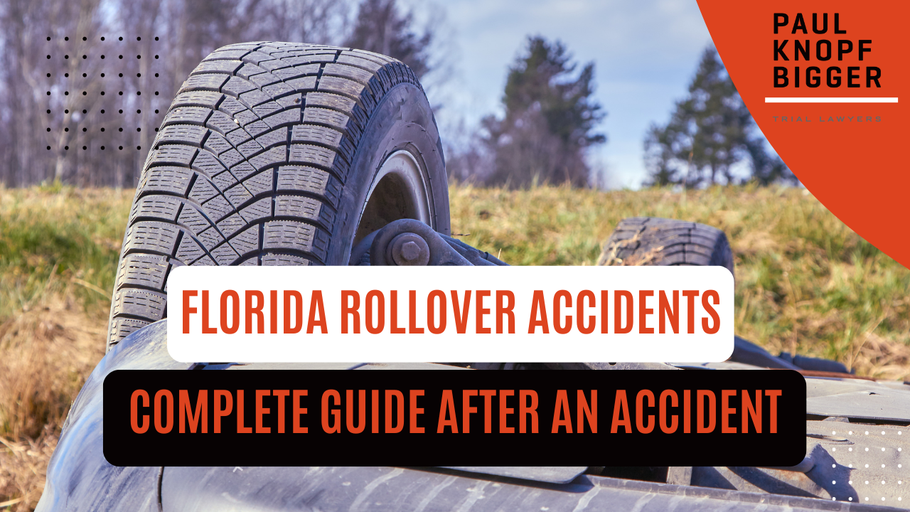 Rollover accidents are among the most dangerous types of vehicular incidents, often resulting in severe injuries and fatalities. A Florida rollover accident lawyer at Paul | Knopf | Bigger has put together a comprehensive guide explores the intricacies of rollover accidents, their causes, and the legal recourse available to victims in Florida.
