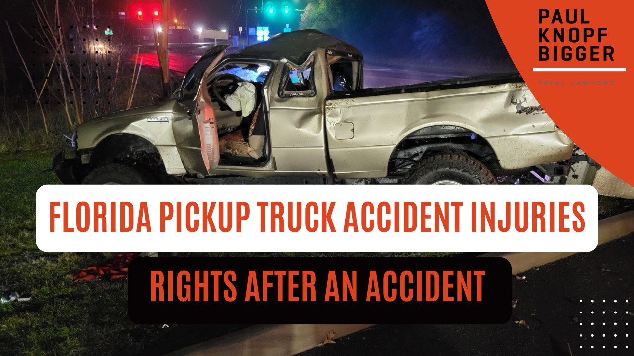 Florida Pickup Truck Accident Attorney
