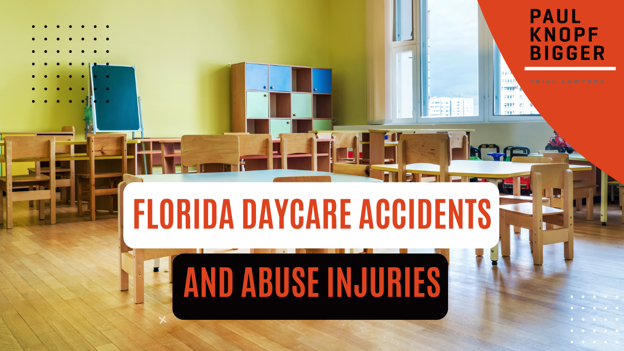 Florida daycare centers can offer children a nurturing environment that fosters social skills, prepares them for school, and provides a fun, stimulating atmosphere filled with games and educational activities. However, despite the trust parents place in these facilities, accidents can happen, leading to serious injuries that impact families deeply.