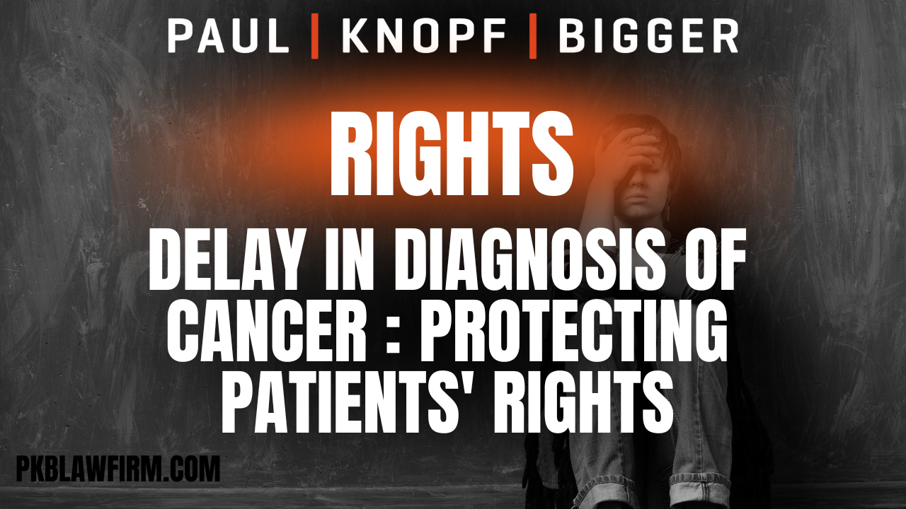 Cancer affects millions of people each year, and early detection is often crucial to ensuring the best possible outcome for patients. However, when there is a delay in diagnosing cancer, the health risks increase dramatically. If you or a loved one has suffered due to a delayed cancer diagnosis, it’s important to understand your legal rights. Orlando delay in diagnosis of cancer attorneys at Paul | Knopf | Bigger can help you pursue justice and compensation for the harm caused by medical negligence.