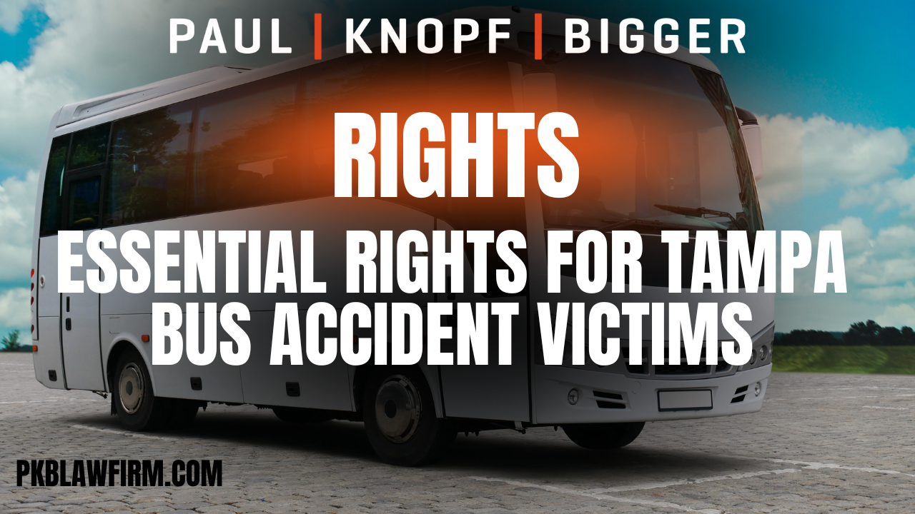 Bus accidents can be life-altering, leading to severe injuries and complex legal challenges. If you or a loved one has been involved in a bus accident, understanding your legal rights is crucial. Whether the accident involves a public transit bus or a private charter, victims often face unique hurdles in seeking compensation. A Tampa bus accident attorney at Paul | Knopf | Bigger can be your advocate, helping you navigate the legal system and ensuring you get the compensation you deserve.