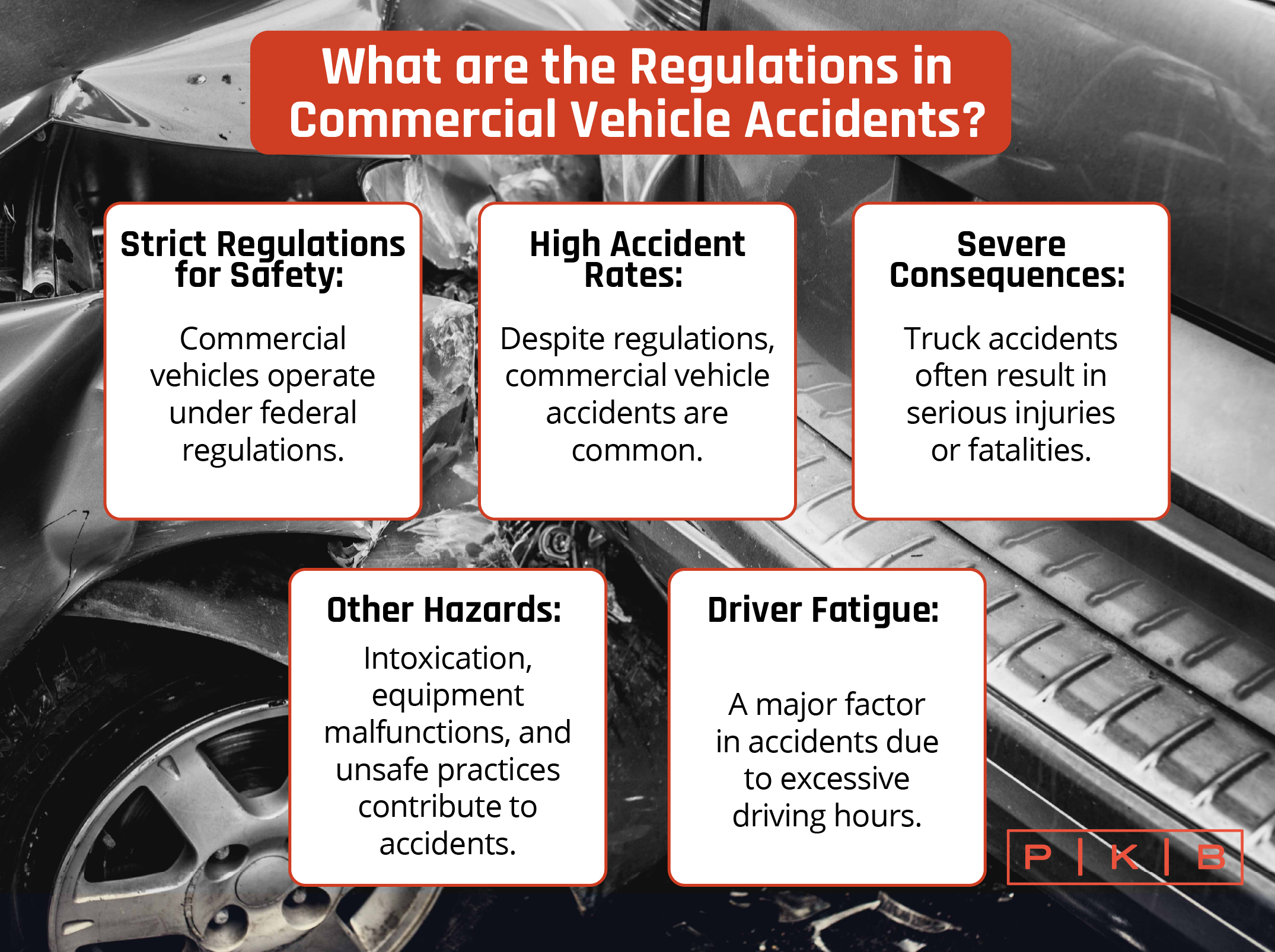 What are the Regulations in Commercial Vehicle Accidents