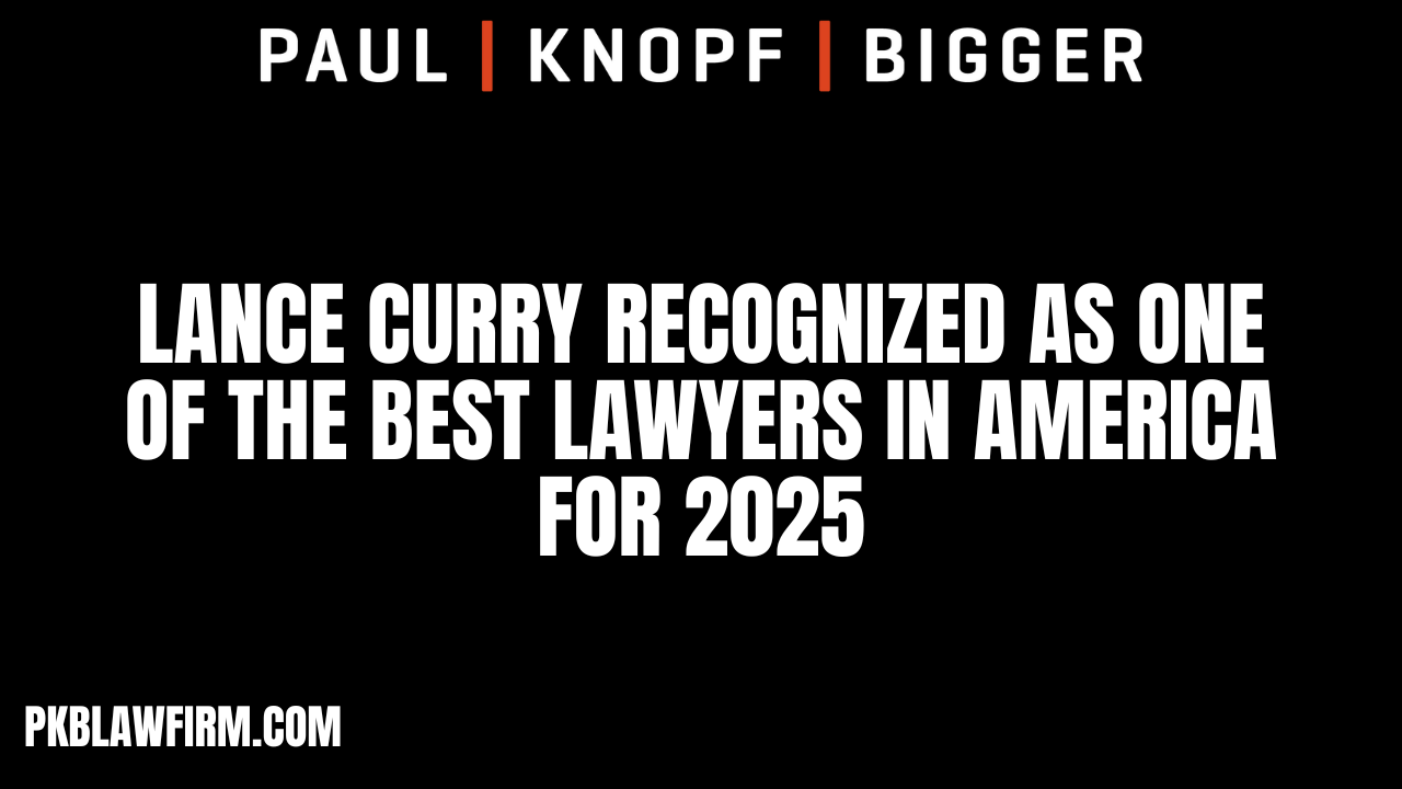 Orlando Attorney, Lance Curry, has been recognized as one of the Best Lawyers in America in 2025 for Appellate Practice and Commercial Litigation.