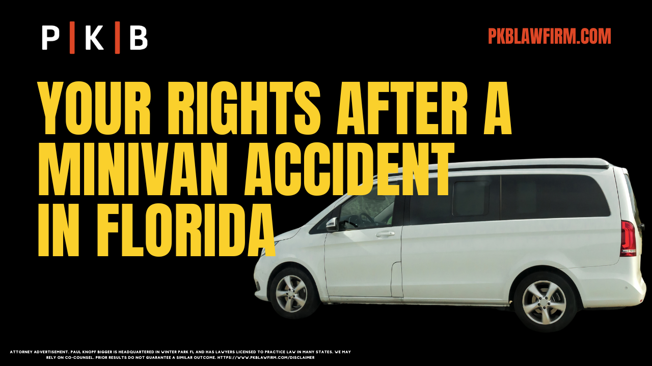 Injured in a Florida minivan accident? Managing medical bills and covering daily expenses when you're unable to work can be overwhelming. A Florida minivan accident attorney from Paul | Knopf | Bigger can review your case and explain your options for seeking compensation.