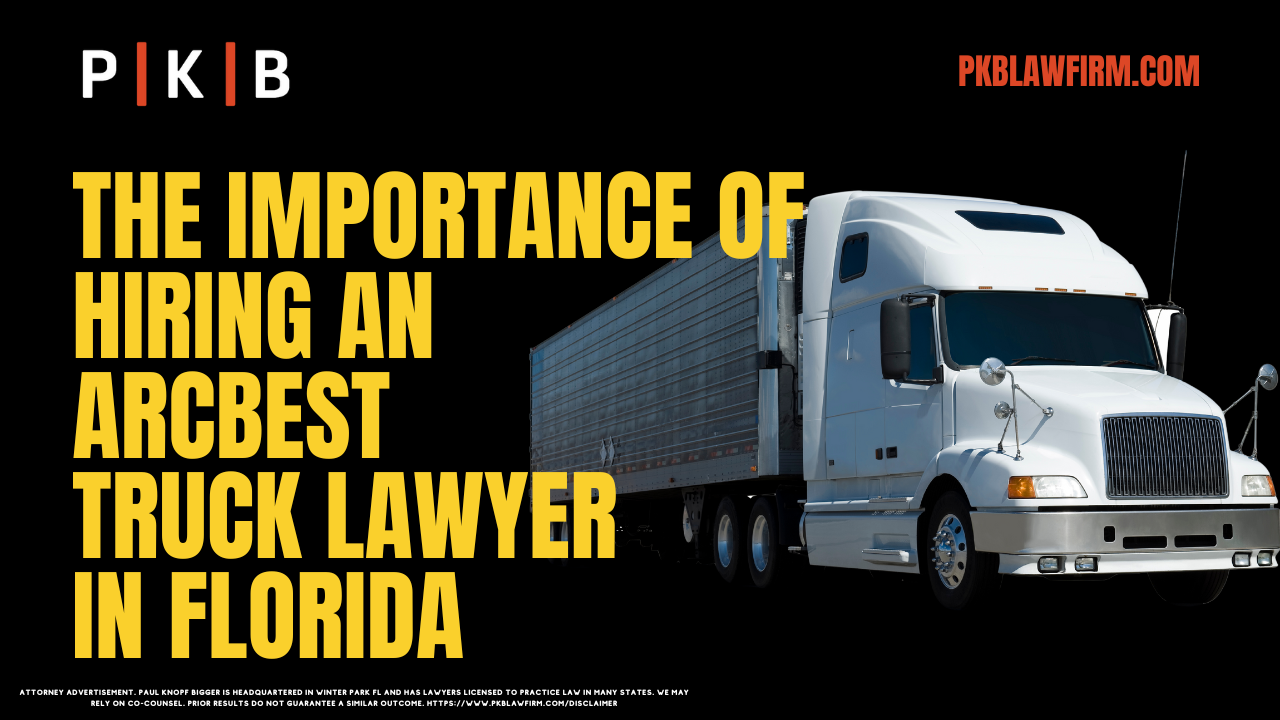 Encountering an accident with an ArcBest truck in Florida can be a life-altering event, presenting victims with significant legal and financial challenges. ArcBest and its insurance representatives act swiftly to protect their interests, making it essential for victims to secure the guidance of an experienced Florida ArcBest truck accident lawyer. The legal experts at Paul | Knopf | Bigger specialize in handling commercial truck accident cases, passionately advocating for maximum compensation for victims who suffer serious injuries, long-term disabilities, or the wrongful death of a loved one. Contact us today for a free consultation or call (800) 434-4327 for immediate support.