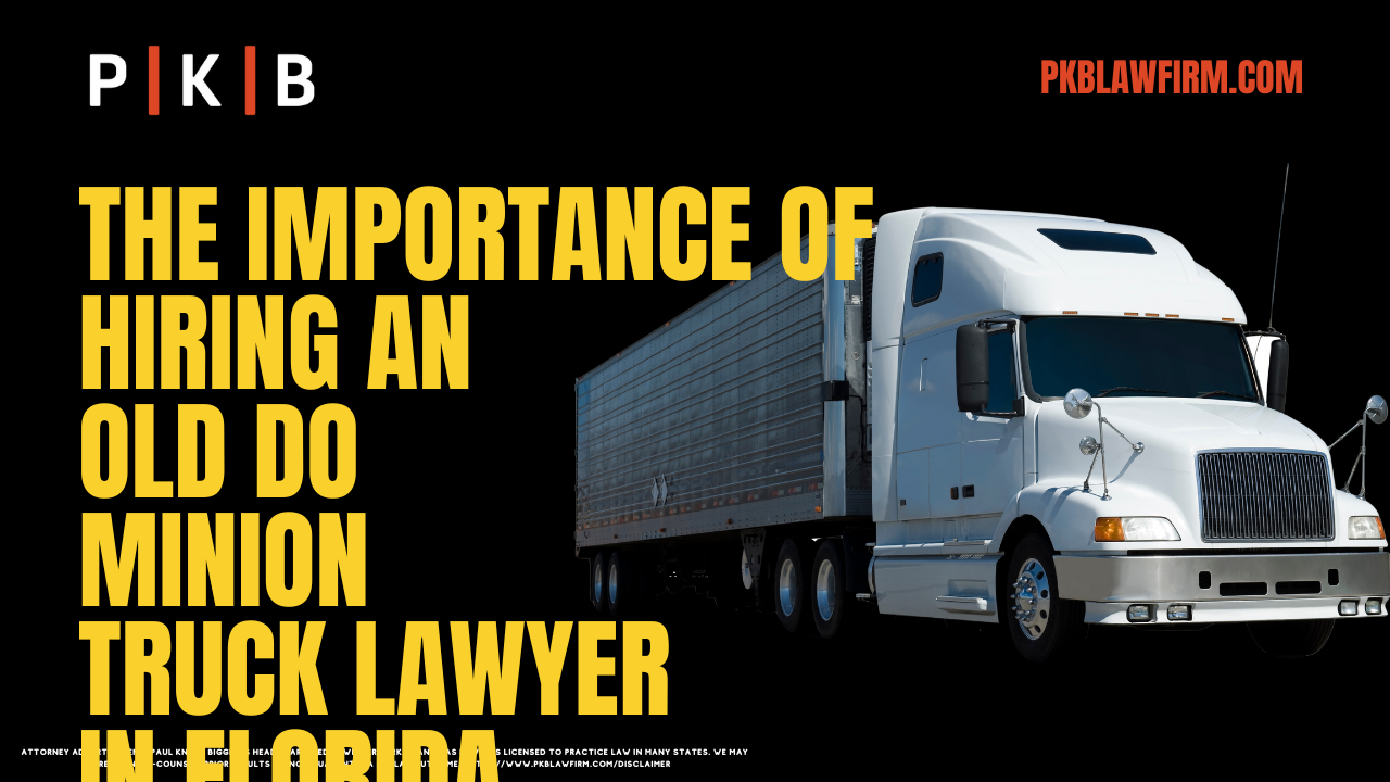 Encountering a collision with an Old Dominion truck in Florida can be overwhelming, often bringing forth challenging legal and financial issues. Old Dominion and its insurers act quickly to protect their own interests, making it vital for victims to enlist the expertise of a seasoned Florida Old Dominion truck accident lawyer. The attorneys at Paul | Knopf | Bigger are adept at handling commercial truck accident cases, advocating vigorously for fair compensation in situations involving severe injuries, long-term disability, or wrongful death. If you or a loved one has been impacted by an Old Dominion truck accident, reach out for a free consultation or call us at (800) 434-4327.