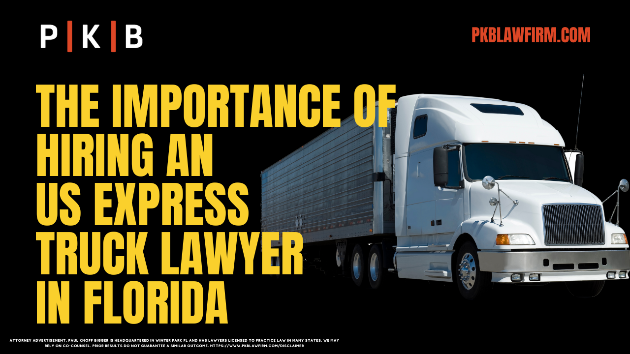 Accidents involving U.S. Xpress Enterprises trucks in Florida can have life-altering consequences. These collisions often lead to severe injuries, long-term disabilities, or even the tragic loss of life. The complexity of trucking accidents, combined with the swift actions of U.S. Xpress Enterprises and its insurers to protect their interests, makes it essential to have a dedicated Florida U.S. Xpress Enterprises truck accident lawyer on your side. At Paul | Knopf | Bigger, we specialize in advocating for victims of commercial truck accidents, ensuring their rights are upheld and pursuing maximum compensation for their losses. Contact us today for a free consultation or call (800) 434-4327 for immediate assistance.