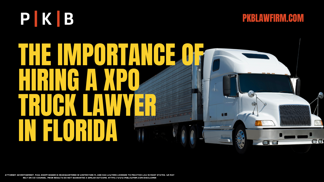 The aftermath of an accident involving an XPO Logistics truck in Florida can be daunting, with victims often navigating complex legal and financial challenges. XPO Logistics and its insurers typically act swiftly to safeguard their financial interests, making it crucial to have a knowledgeable Florida XPO truck accident lawyer on your side. The legal team at Paul | Knopf | Bigger specializes in commercial truck accident cases, helping victims pursue fair compensation, especially in cases involving severe injuries, disabilities, or wrongful death. If you’ve been impacted by an XPO truck accident, contact us for a free consultation at (800) 434-4327.