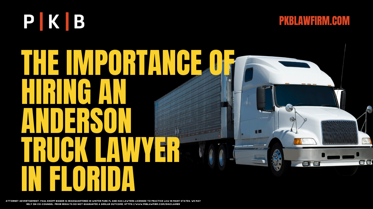 Being involved in an accident with an Anderson Trucking Service truck in Florida can have devastating consequences, impacting your health, finances, and overall quality of life. As a victim, it is essential to secure expert legal representation to protect your rights and ensure you receive the compensation you deserve. Anderson Trucking Service, like other major commercial trucking companies, has a team of legal and insurance professionals who will act swiftly to defend their interests. This makes hiring a skilled Florida Anderson Trucking Service truck accident lawyer crucial for safeguarding your case.