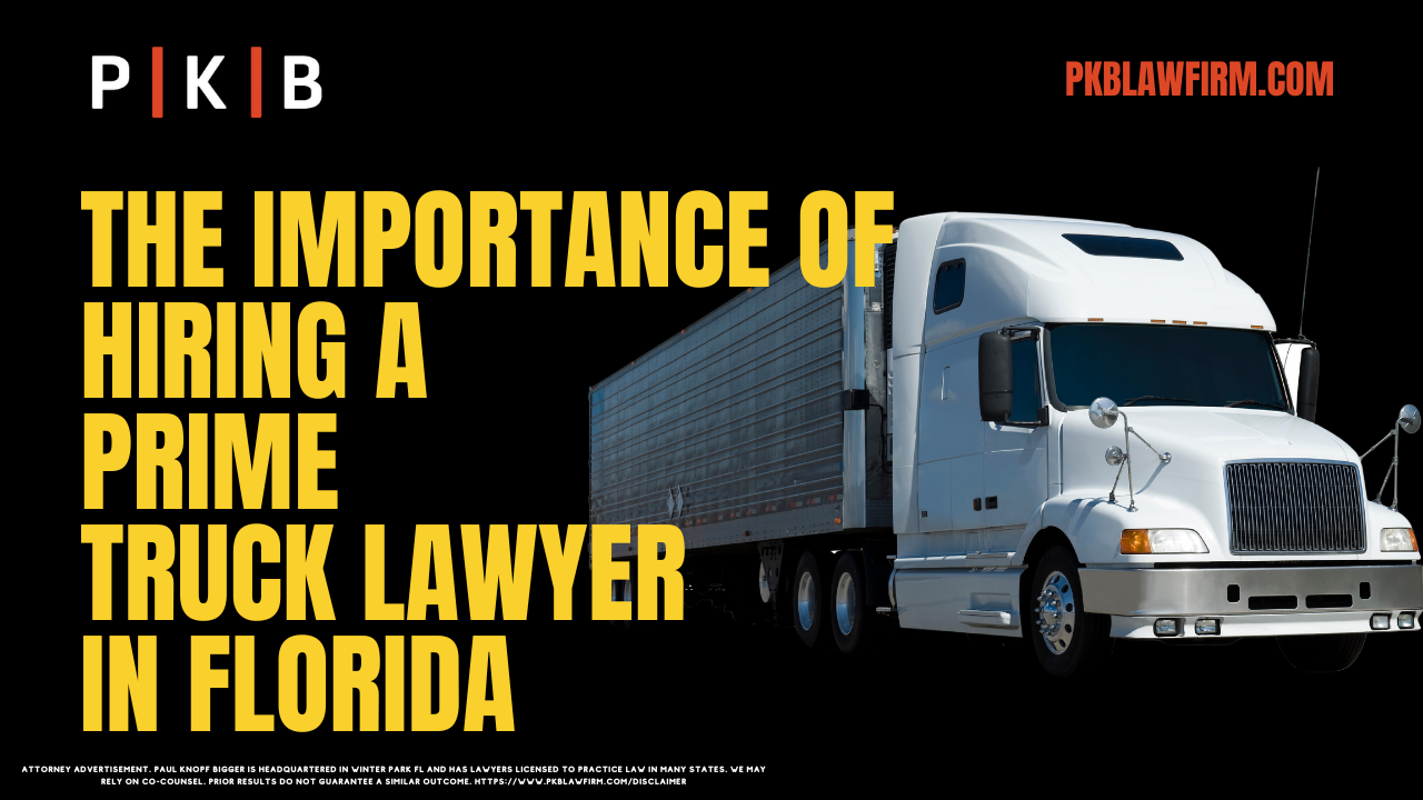 Being involved in a collision with a Prime Inc. truck in Florida can lead to life-altering consequences. From severe injuries to long-term disabilities or even the loss of a loved one, the impact is profound. Prime Inc. and its insurance teams act swiftly to protect their interests, often putting victims at a disadvantage. This makes hiring an experienced Florida Prime Inc. truck accident lawyer essential for safeguarding your rights and securing the compensation you deserve.