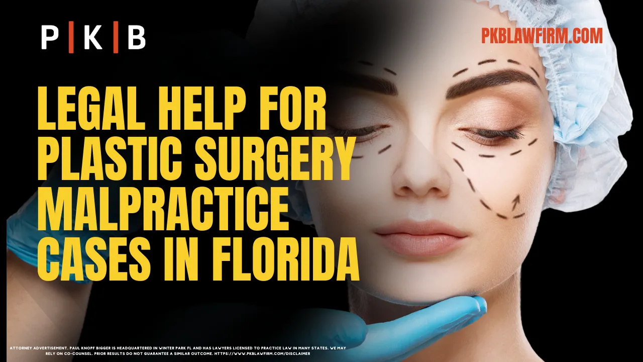 Plastic surgery is often chosen with the hope of enhancing one’s appearance or improving self-esteem. However, when procedures go wrong due to negligence or malpractice, the consequences can be devastating—both physically and emotionally. At Paul | Knopf | Bigger, we understand the pain and confusion caused by these situations. If you or a loved one has experienced malpractice during a plastic surgery procedure in Florida, our experienced legal team is here to help you seek justice and fair compensation.