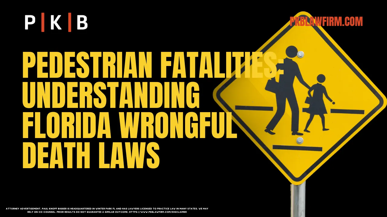 Pedestrian wrongful death accidents in Florida are a tragic and all-too-common occurrence, leaving families devastated and searching for answers. The loss of a loved one in such an accident often leads to emotional turmoil, financial strain, and legal questions. At Paul | Knopf | Bigger, we are committed to helping families navigate the complexities of Florida's wrongful death laws and secure the justice they deserve. Below, we provide an in-depth exploration of pedestrian wrongful death accidents in Florida and what families need to know.