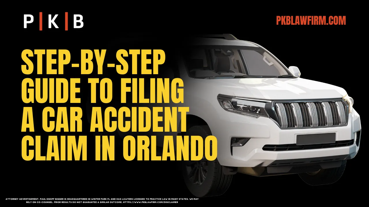 Car accidents can be overwhelming, and navigating the legal process afterward may seem daunting. At Paul | Knopf | Bigger, we are dedicated to helping you understand how to file a car accident claim in Orlando. This step-by-step guide will provide the information you need to protect your rights and secure the compensation you deserve.