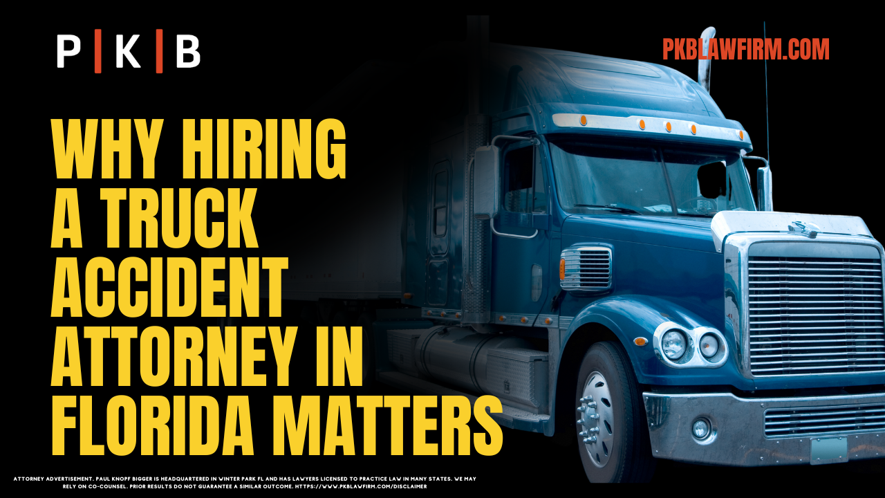 Truck accidents can cause catastrophic injuries and complex legal challenges. If you or a loved one has been involved in such an accident, hiring a truck accident attorney is essential to securing the compensation and justice you deserve. At Paul | Knopf | Bigger, we have extensive experience helping truck accident victims navigate the legal system. Read on to learn why hiring an attorney for your case is crucial and how it can make a difference.