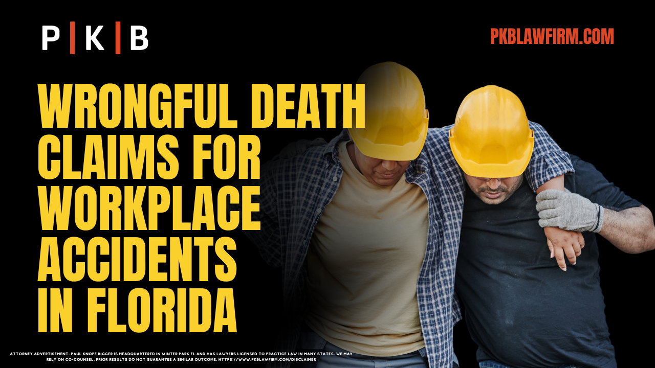 Workplace accidents are an unfortunate reality, and when they result in the wrongful death of an employee, the emotional and financial toll on the victim’s family can be overwhelming. At Paul | Knopf | Bigger, we understand the complexities of workplace accidents wrongful death Florida cases and are here to help families secure the justice and compensation they deserve.